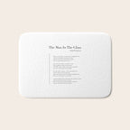 The Man In The Glass by Dale Wimbrow Bath Mat Gallery Image 1