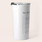 The Man In The Glass by Dale Wimbrow Travel Mug Gallery Image 3