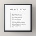 The Man In The Glass by Dale Wimbrow Mini Art Print Gallery Image 3