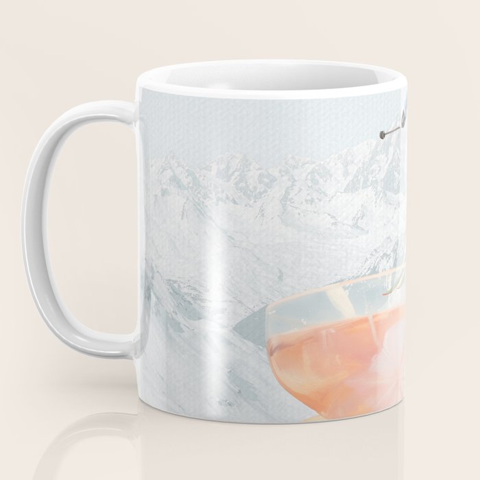 Apres Ski Cocktail Collage Winter Edition Coffee Mug Gallery Image 3