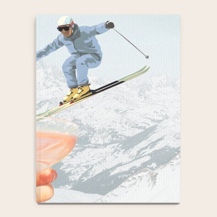 Apres Ski Cocktail Collage Winter Edition Notebook Gallery Image 4