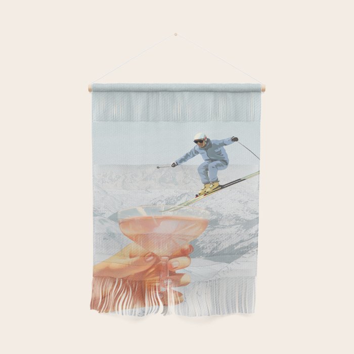 Apres Ski Cocktail Collage Winter Edition Wall Hanging Gallery Image 1