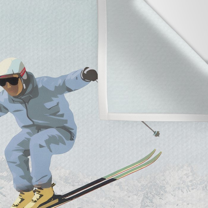 Apres Ski Cocktail Collage Winter Edition Wall Tapestry Gallery Image 3