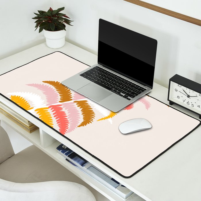 fall fern Desk Mat Gallery Image 2