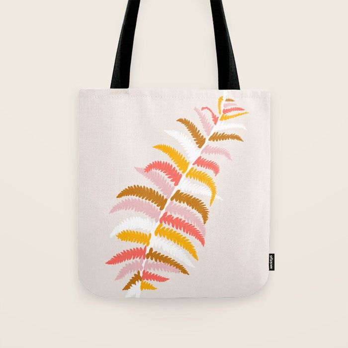 fall fern Tote Bag Gallery Image 1