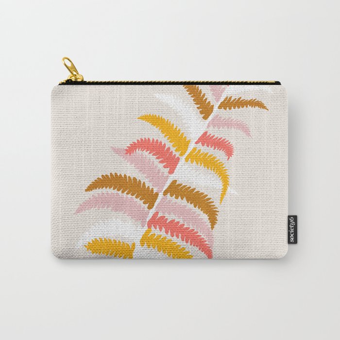 fall fern Carry All Pouch Gallery Image 1