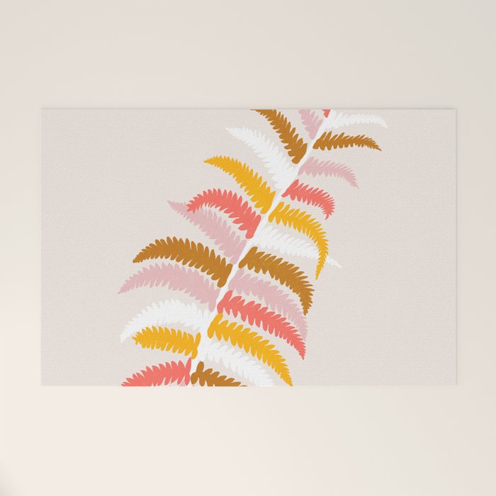fall fern Welcome Mat Gallery Image 1