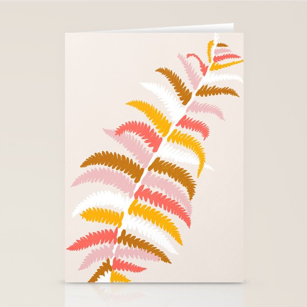 fall fern Stationery Card Gallery Image 1