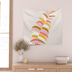 fall fern Wall Tapestry Gallery Image 2