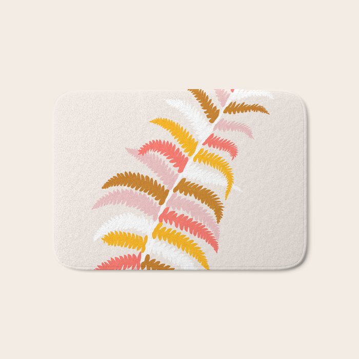 fall fern Bath Mat Gallery Image 1