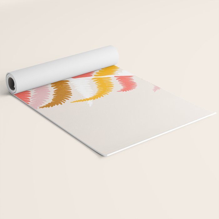 fall fern Yoga Mat Gallery Image 2