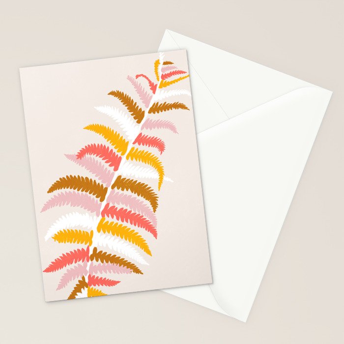 fall fern Stationery Card Gallery Image 2