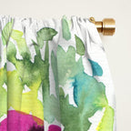 ranunculus dance Window Curtain Gallery Image 2