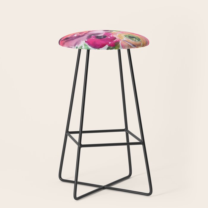 ranunculus dance Stool Gallery Image 1