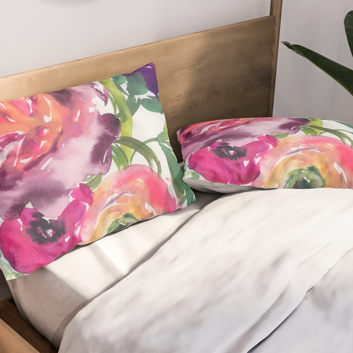 ranunculus dance Pillow Sham Gallery Image 2