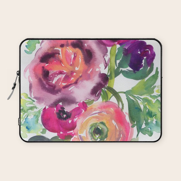 ranunculus dance Laptop Sleeve Gallery Image 1