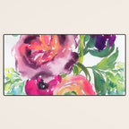 ranunculus dance Desk Mat Gallery Image 3