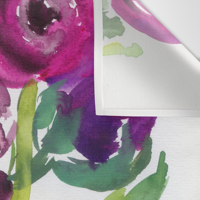 ranunculus dance Wall Tapestry Gallery Image 3
