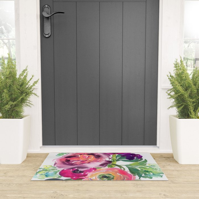 ranunculus dance Welcome Mat Gallery Image 3