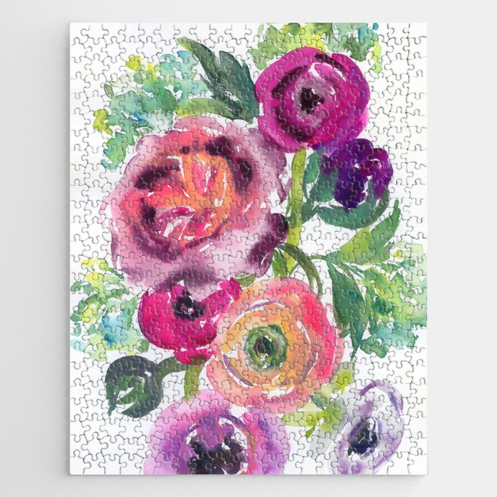 ranunculus dance Jigsaw Puzzle Gallery Image 1