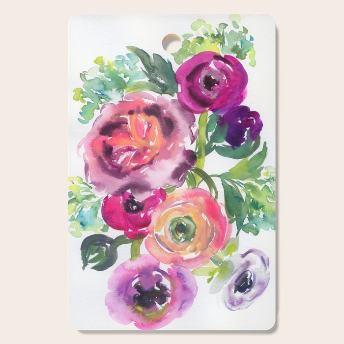 ranunculus dance Cutting Board Gallery Image 1