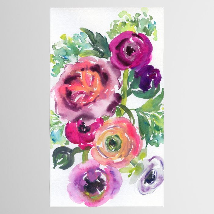 ranunculus dance Tablecloth Gallery Image 2