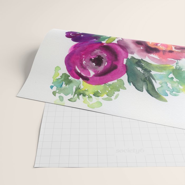 ranunculus dance Wrapping Paper Gallery Image 2