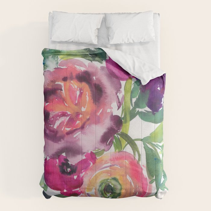 ranunculus dance Comforter Gallery Image 6
