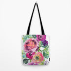 ranunculus dance Tote Bag Gallery Image 2