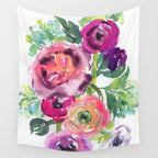 ranunculus dance Wall Tapestry Gallery Image 4