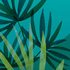Rainforest With Moonlight Tropical Night Series #3 Coffee Mug Gallery Image 2