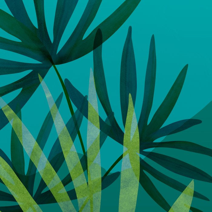 Rainforest With Moonlight Tropical Night Series #3 Coffee Mug Gallery Image 2