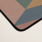 Cuboid Geometric Abstract Shapes Pattern XI Desk Mat Gallery Image 4