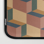 Cuboid Geometric Abstract Shapes Pattern XI Laptop Sleeve Gallery Image 3