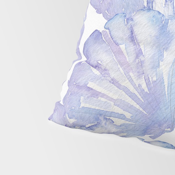 Shell Ya Later - Purple Seashell Pattern Pillow Sham Gallery Image 4