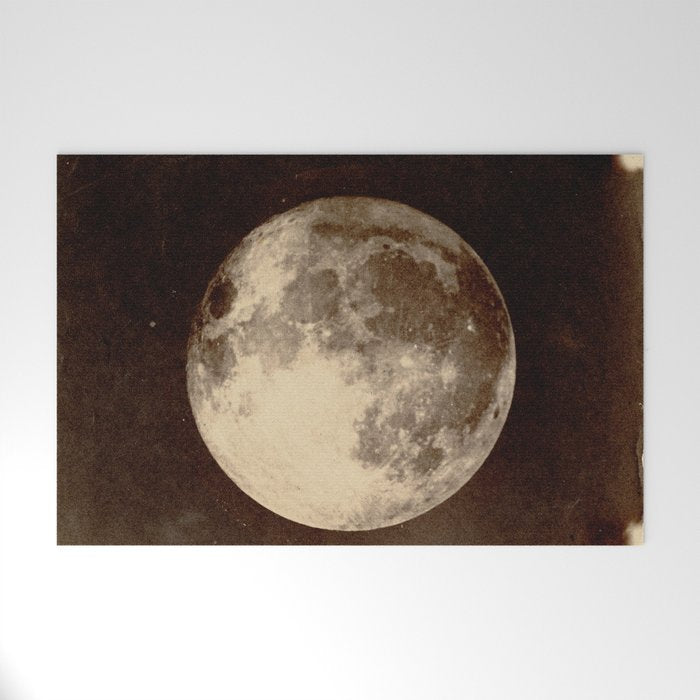 Antique Photo Of The Moon Welcome Mat Gallery Image 1