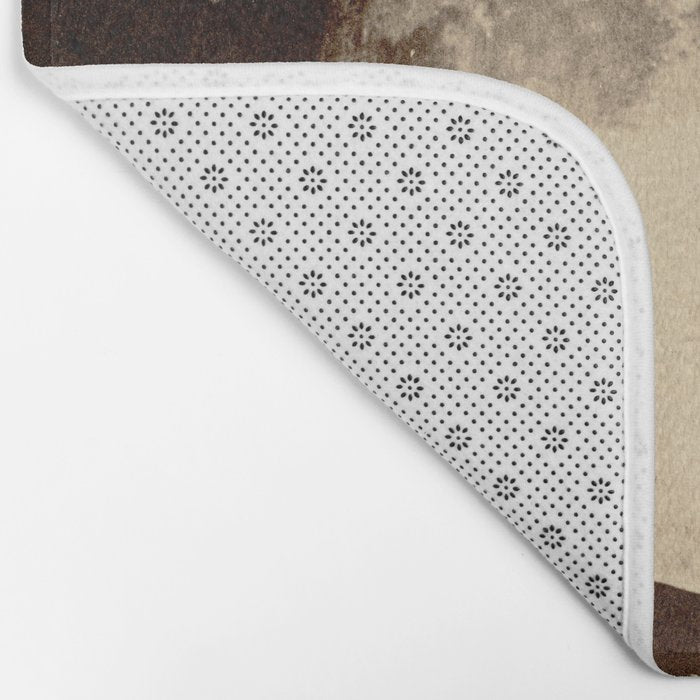 Antique Photo Of The Moon Bath Mat Gallery Image 2