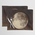 Antique Photo Of The Moon Placemat Gallery Image 1