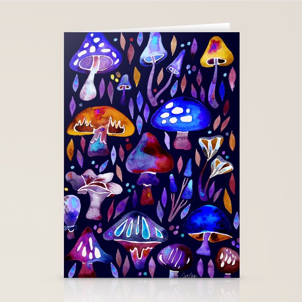 Mushroom Magic - Galaxy Stationery Card Gallery Image 2