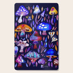 Mushroom Magic - Galaxy Cutting Board Gallery Image 1
