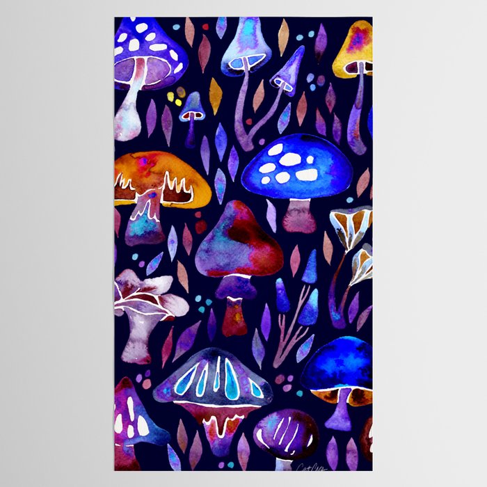 Mushroom Magic - Galaxy Tablecloth Gallery Image 2