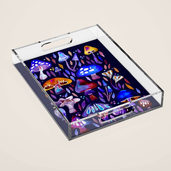 Mushroom Magic - Galaxy Acrylic Tray Gallery Image 1