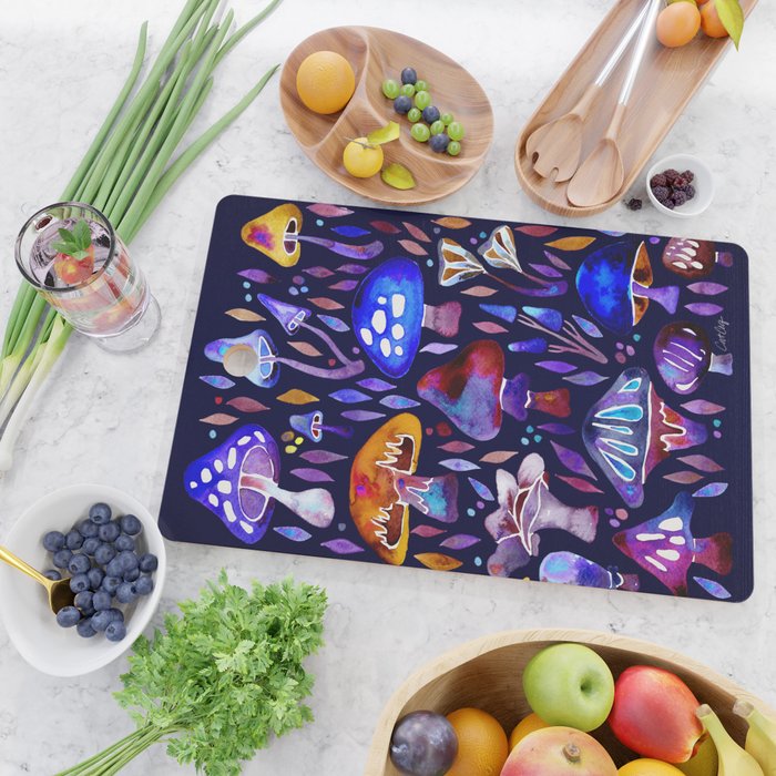 Mushroom Magic - Galaxy Cutting Board Gallery Image 2