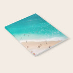 Beach Aesthetic Photography - Aerial View Notebook Gallery Image 2