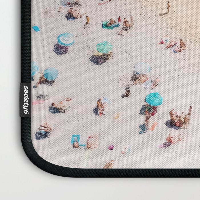 Beach Aesthetic Photography - Aerial View Laptop Sleeve Gallery Image 3