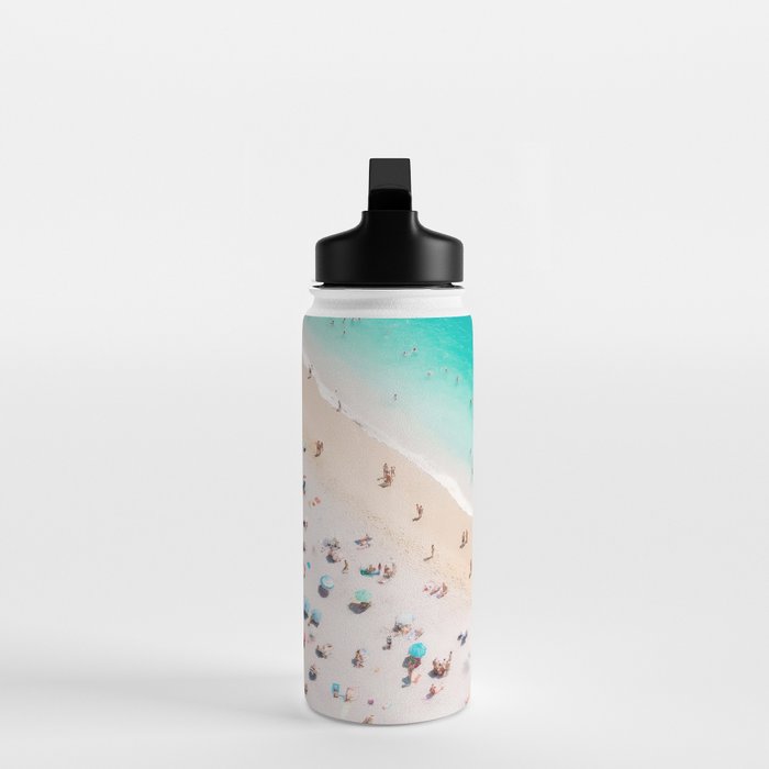 Beach Aesthetic Photography - Aerial View Water Bottle Gallery Image 3
