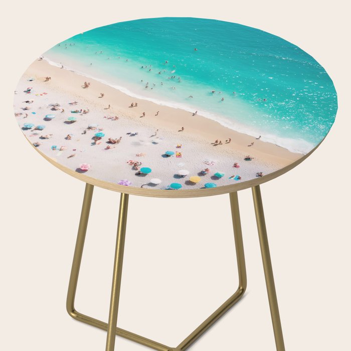 Beach Aesthetic Photography - Aerial View Side Table Gallery Image 2