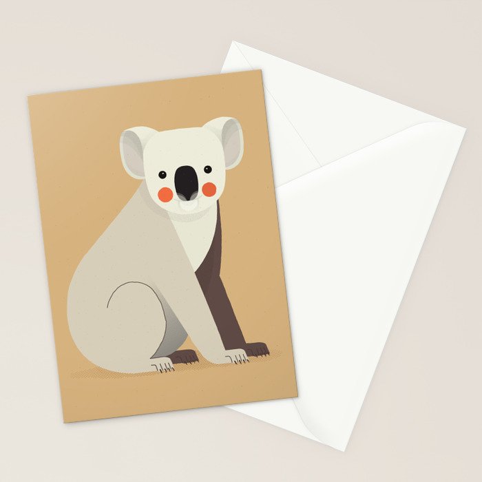 Koala, Wildlife of Australia Stationery Card Gallery Image 2