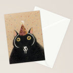 Party Cats in Party Hats 2 Stationery Card Gallery Image 2
