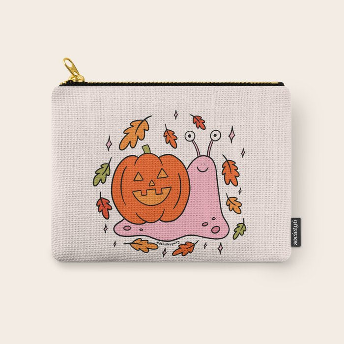 Spooky Snail Carry All Pouch Gallery Image 1